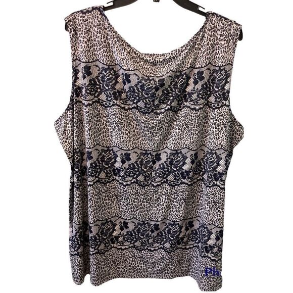 VIICKI VI Shell/Tank Top Size 2X - Picture 2 of 4